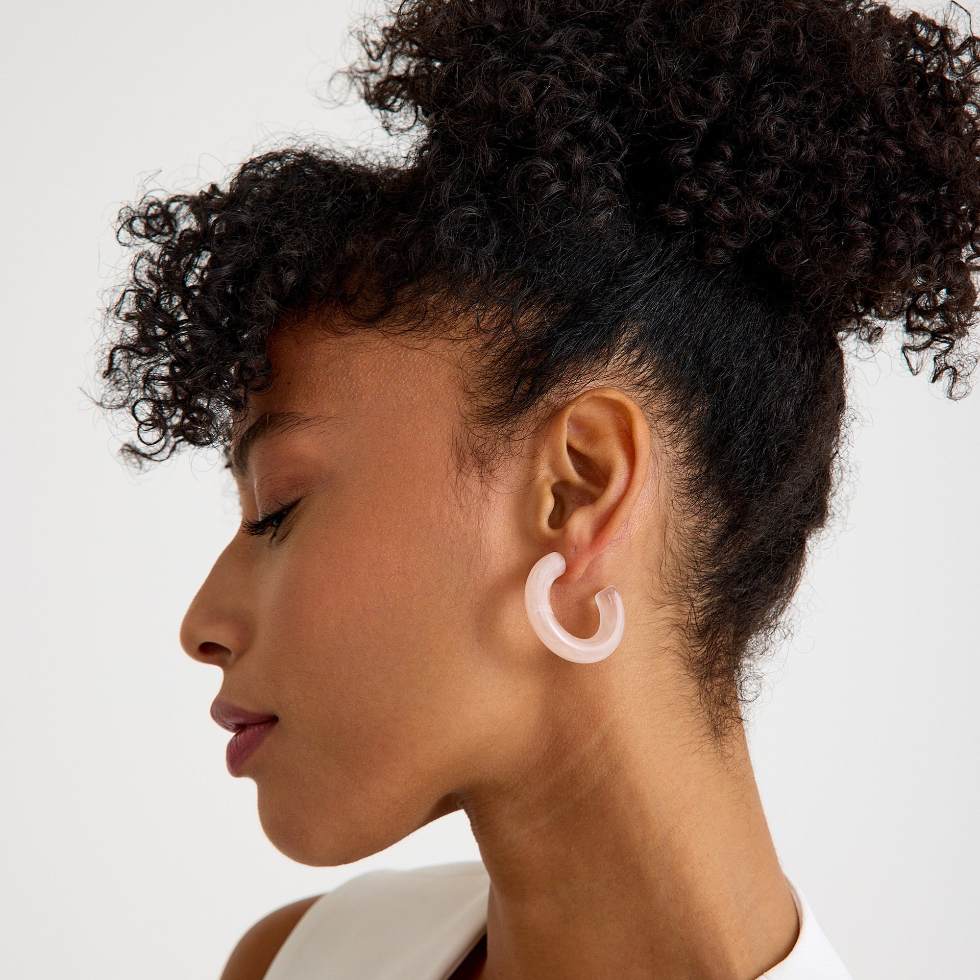 Blush Hoop Küpe