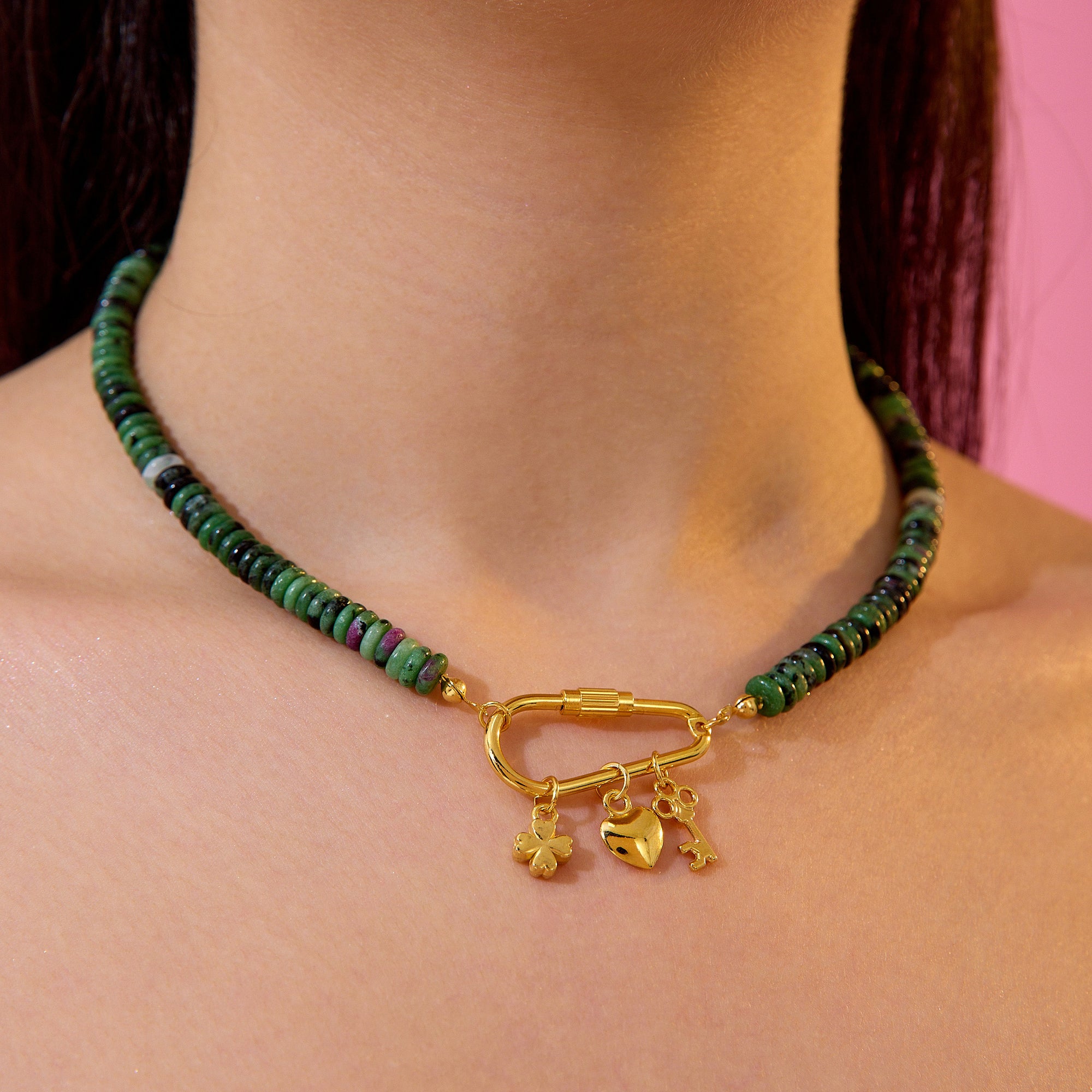 Lucky Charms Anyolit Kolye