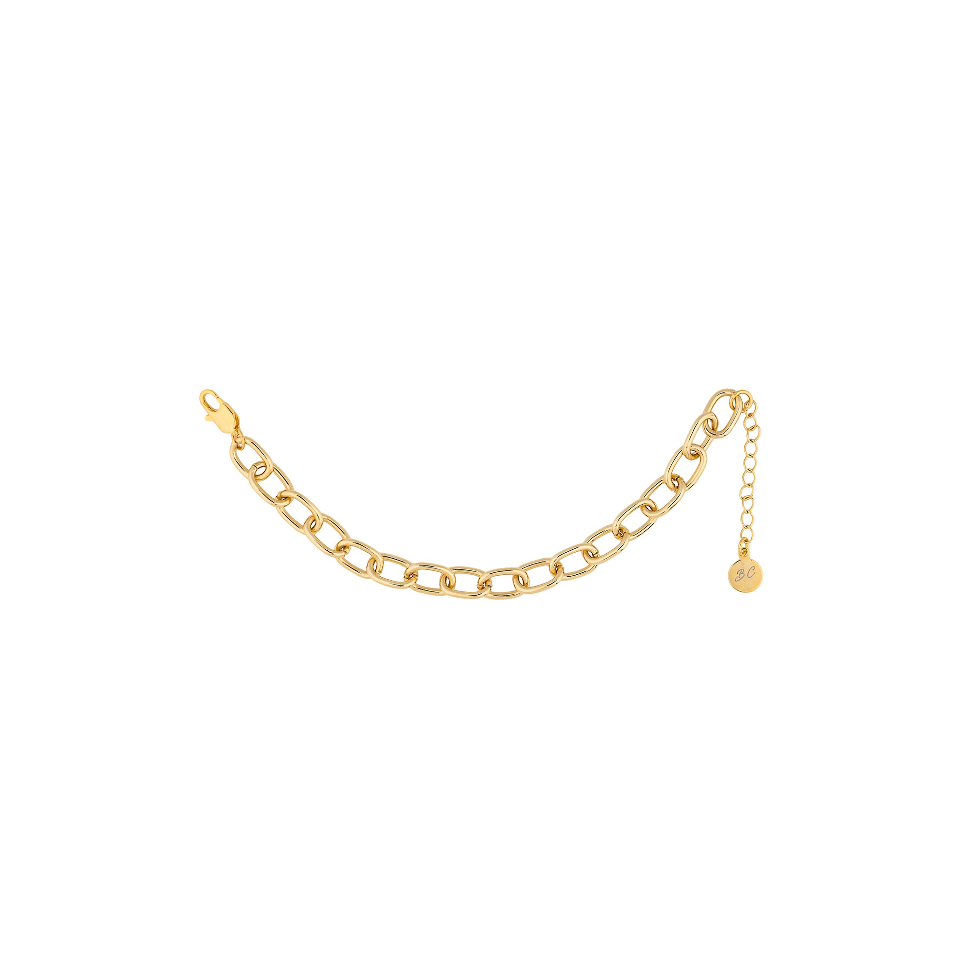 Chunky Chain Bileklik  + Tiny Joys Charms