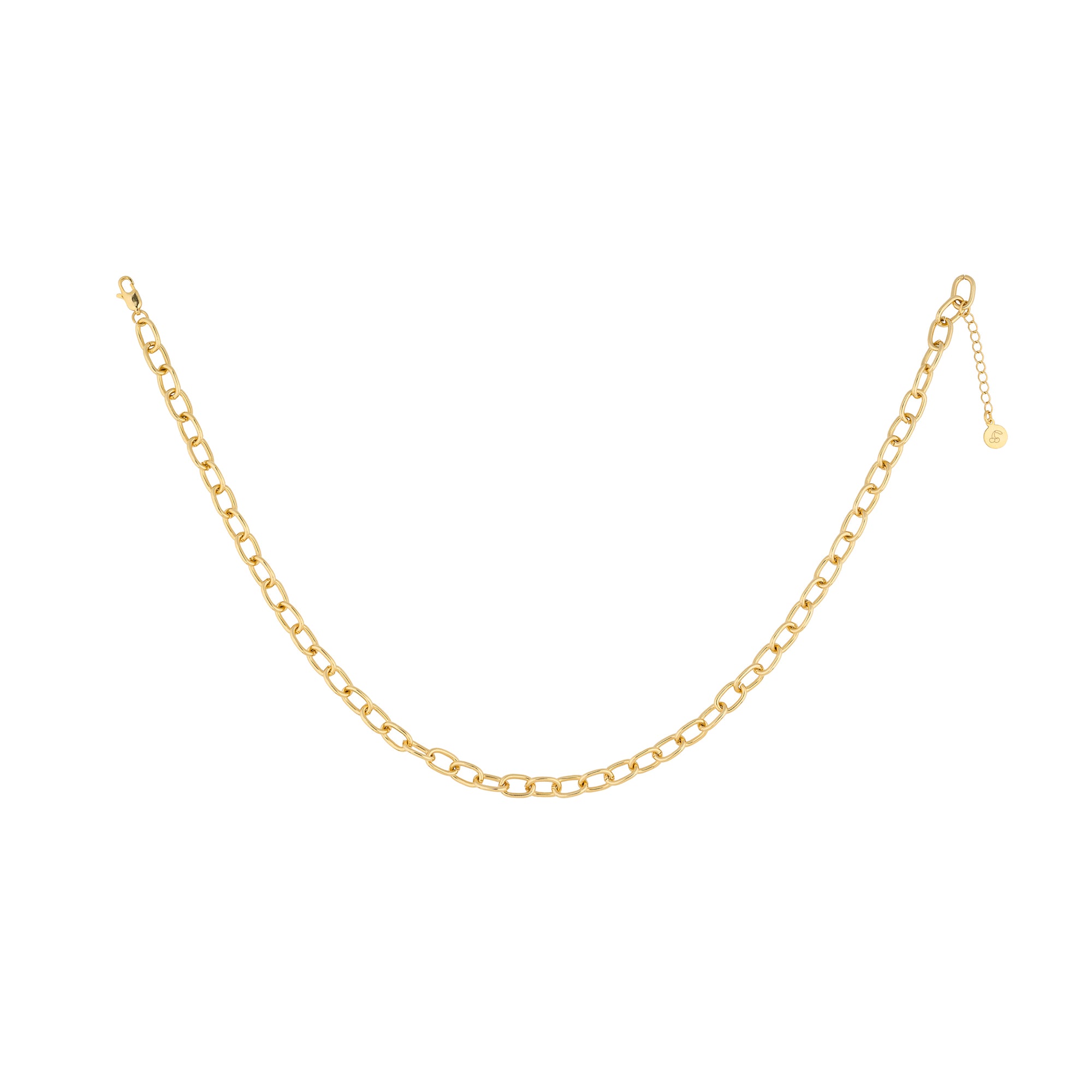 Chunky Chain Kolye + Tiny Joys Charms